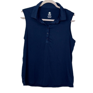 Mofiz Navy Sleeveless Tank Top Ladies Golf